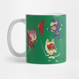 Samurai Pizza Cats Mug